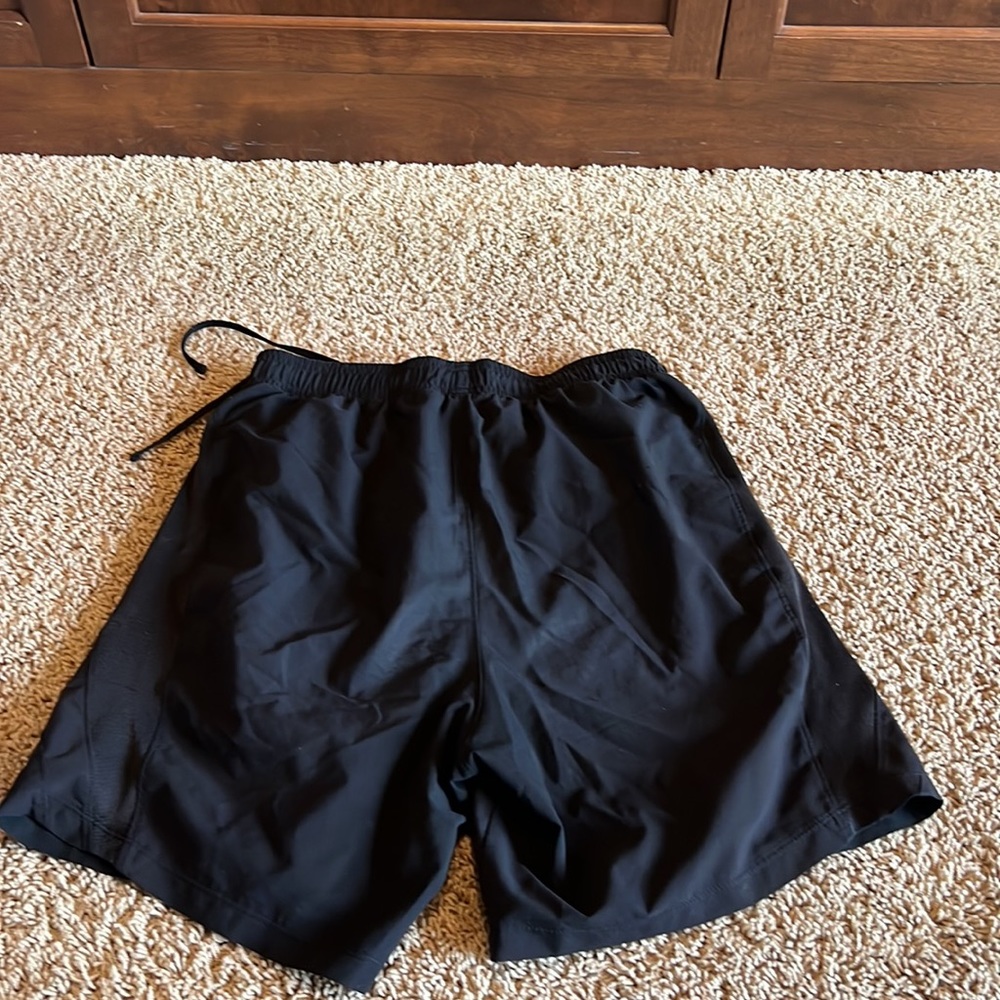 Black Under Armour swim/active shorts. - Picture 2 of 3